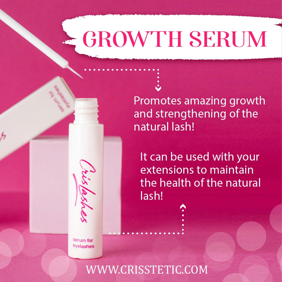 Serum for the growth and strengthening of natural eyelashes